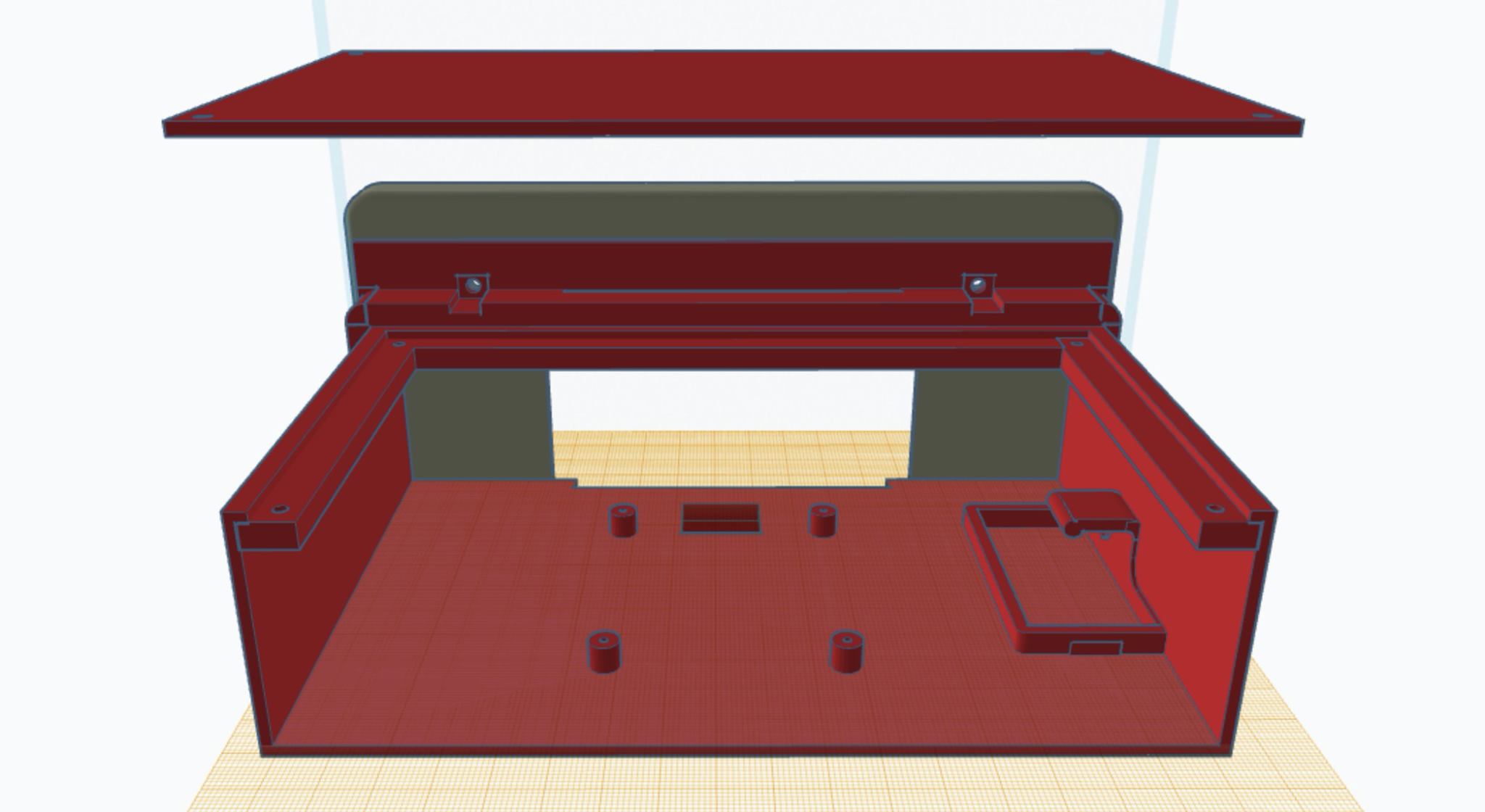 3D model of new RPi based head unit.